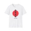 “Jita Kyoei” judo principle over red sun design