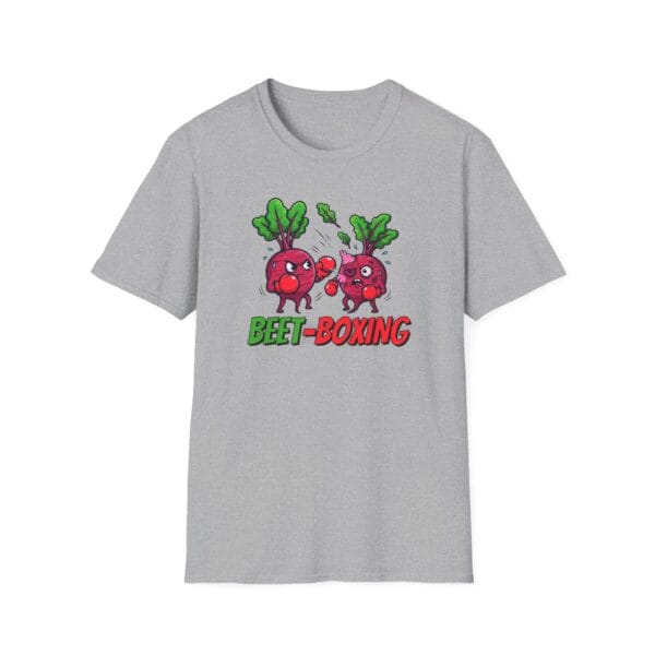 Beet Boxing tee in gray