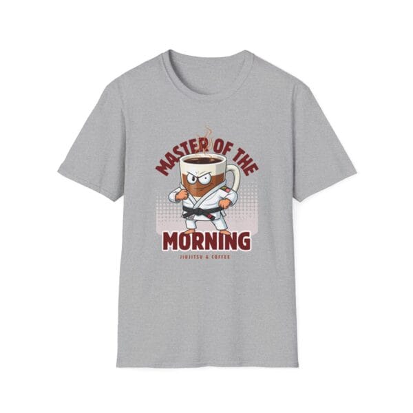 Master of the Morning tee in gray