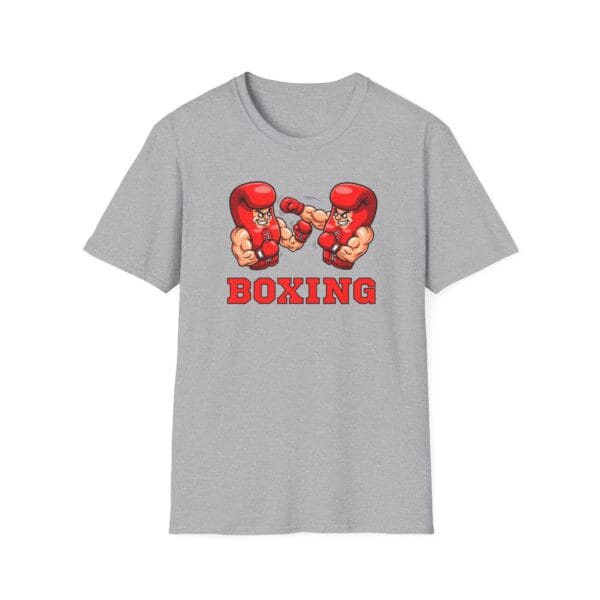 Glove Up tee in gray