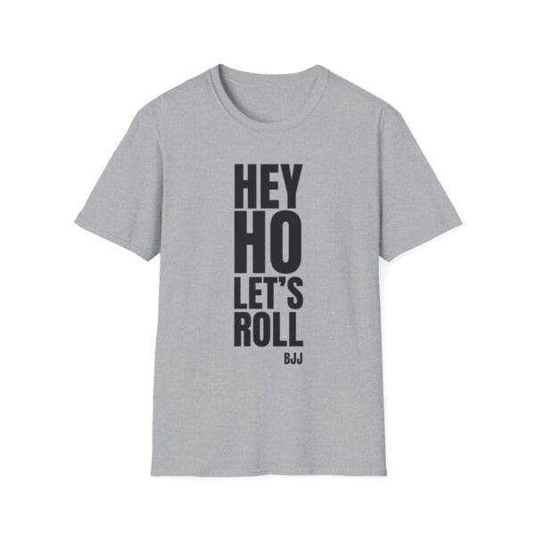 Hey Ho Let’s Roll tee in gray