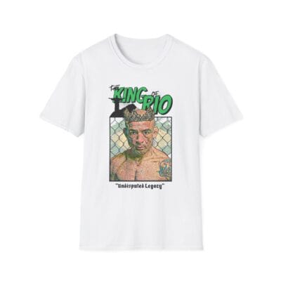 José Aldo wearing crown illustration