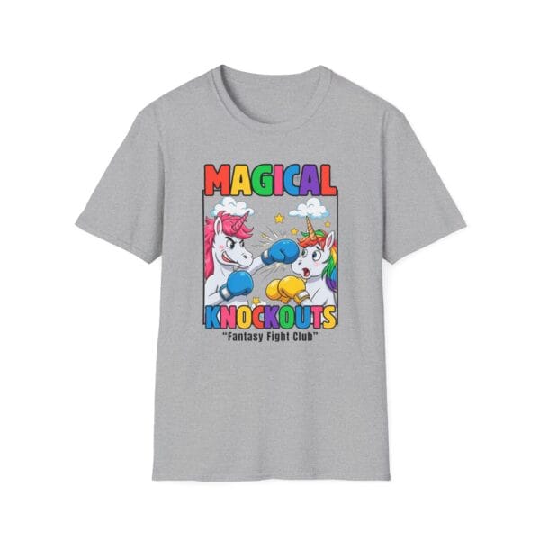 Magical Knockouts tee in gray