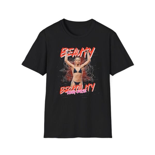 Beauty and Brutality tee in black