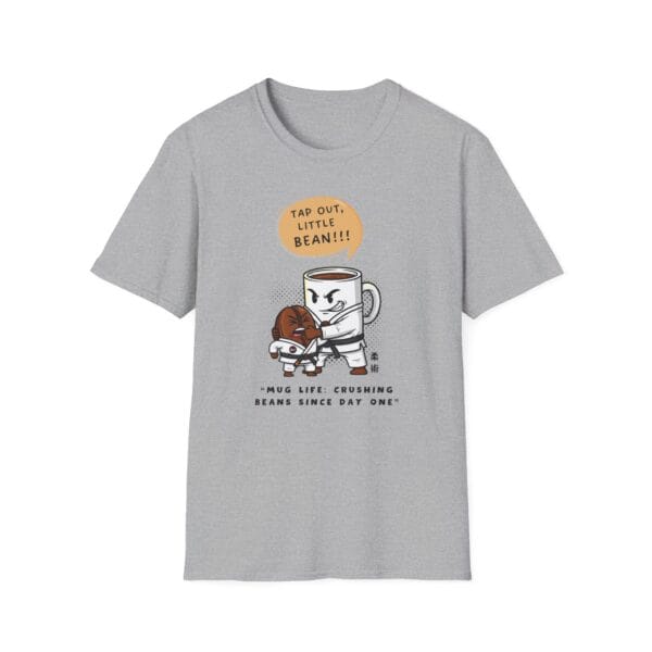 Mug Life tee in gray