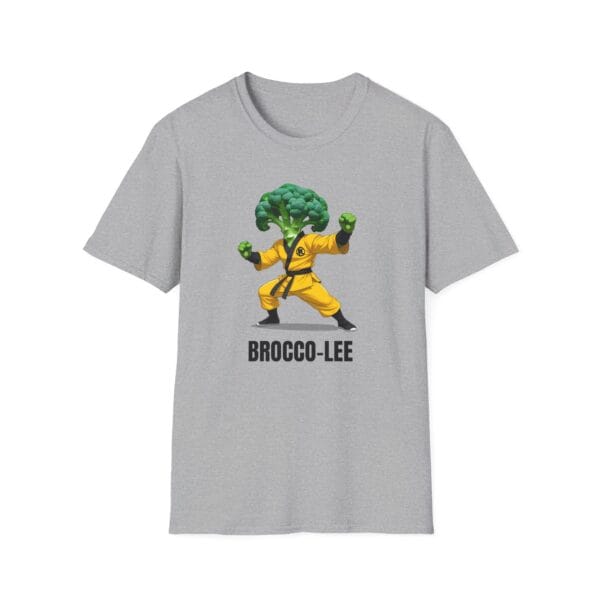 Brocco-Lee Tee in gray on hanger