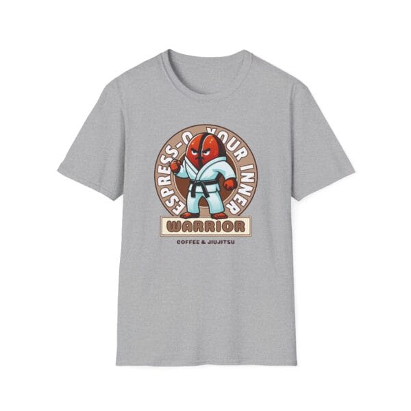 Espress-o Warrior tee in gray