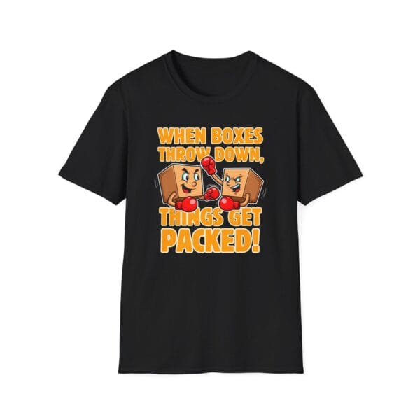 Cardboard Combat tee in black