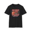 Spin and Deliver tee in black