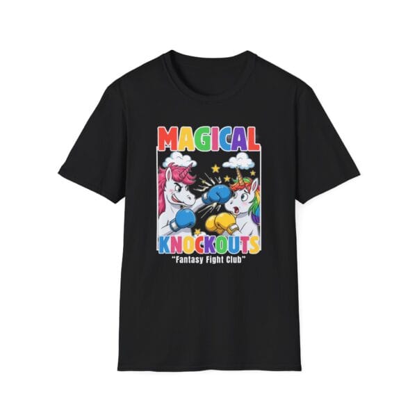 Magical Knockouts tee in black