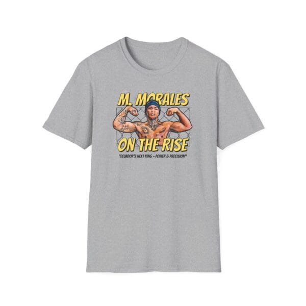 Power and Precision tee in gray